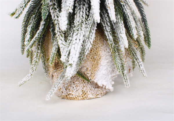 Adornos Navideños para Navidad con Base de Bolsa de Tela