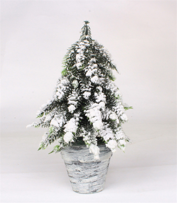 Árbol de Navidad pequeño con base de abeto