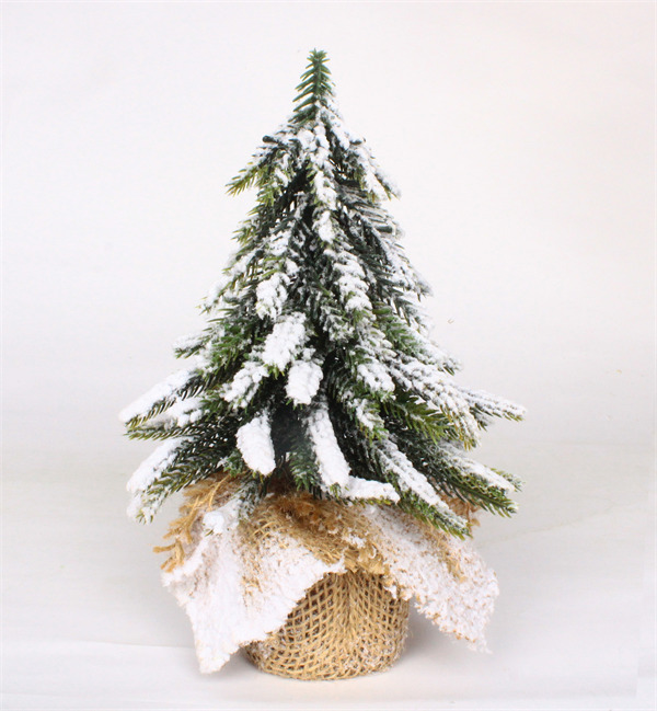 Christmas Decorations with Linen Base Snow Finish.jpg